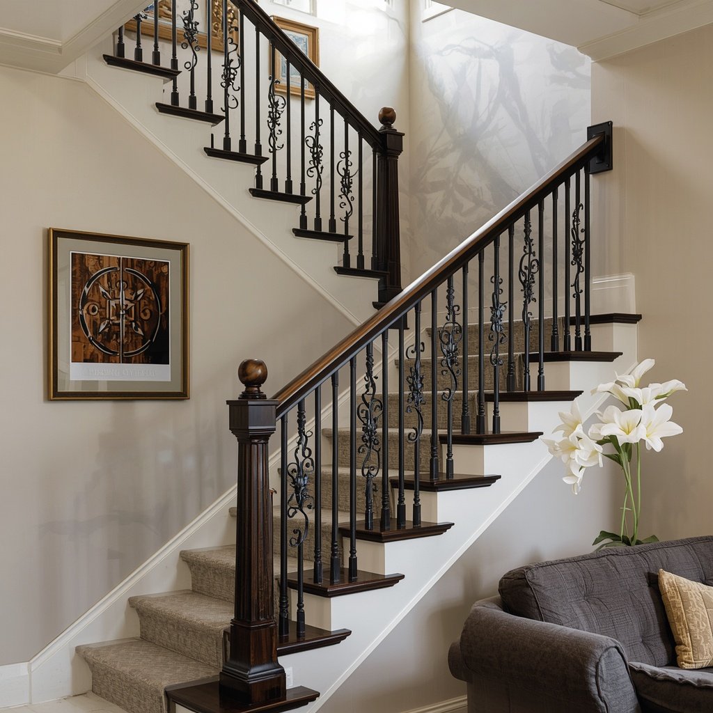 Upgraded Stair Railing